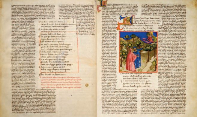 Una delle copie più antiche al mondo dell’Inferno di Dante Alighieri Il manoscritto Fontaniniano 200