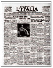 Giornali italiani in USA nel Novecento Giornali italiani in USA nel Novecento