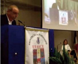 Il presidente Gino Gregoris Gino Gregoris