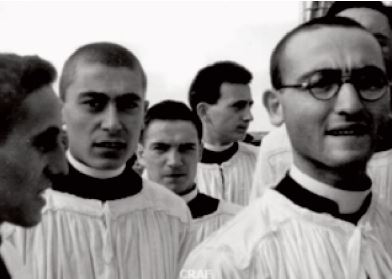 Luigi Crocenzi, Primo piano di gruppo di sei seminaristi. Luigi Crocenzi, Primo piano di gruppo di sei seminaristi.