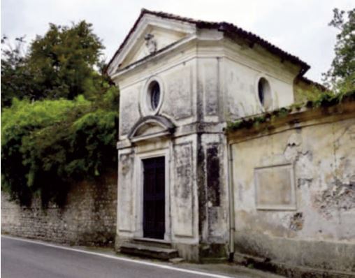 La cappella di Villa Pecile a San Giorgio della Richinvelda La cappella