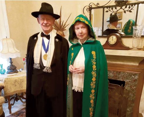 Jack Degano e Eileen Galligher Jack Degano e Eileen Galligher