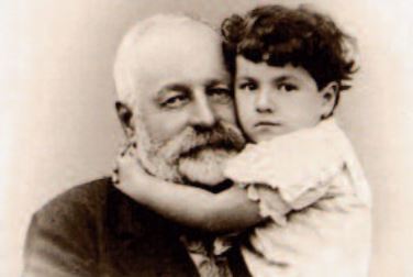 Giacomo Ceconi e la figlia Magda Giacomo Ceconi e la figlia Magda