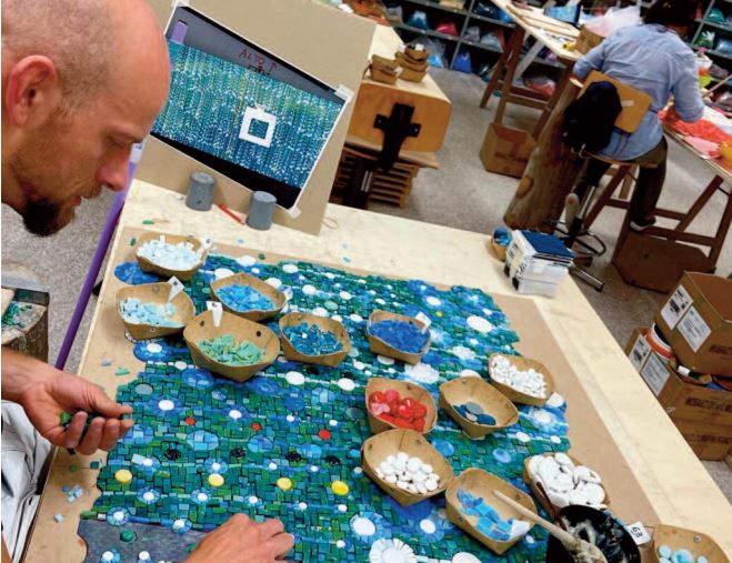 Mosaicisti dello studio Travisanutto Mosaicisti dello studio Travisanutto