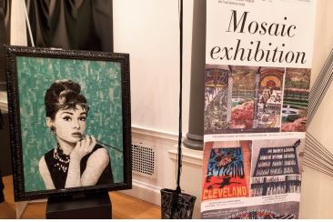 Mosaico in mostra all'Istituto Italiano di Cultura a New York Mosaico in mostra all'Istituto Italiano di Cultura a New York