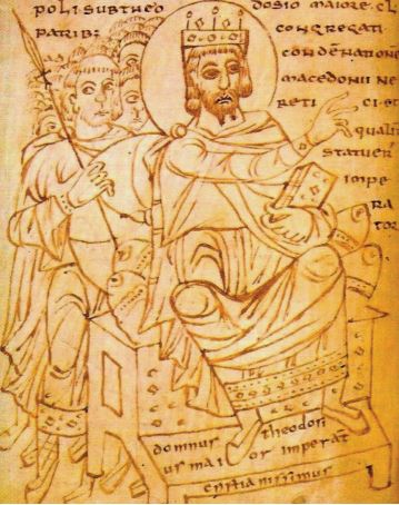 L’imperatore Teodosio L’imperatore Teodosio